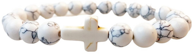 캐시리치 축복 행운 소원성취 십자가팔찌, 타입1, 1개