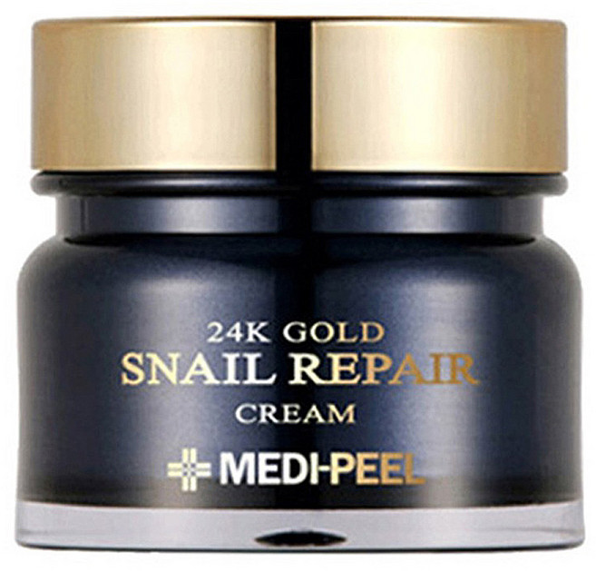MEDIPEEL 美蒂菲 台灣公司貨 24K黃金蝸牛修護霜, 50g, 1罐