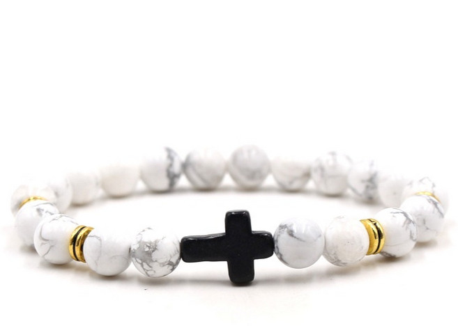 캐시리치 평안을 기도하는 십자가팔찌, 타입2, 1개