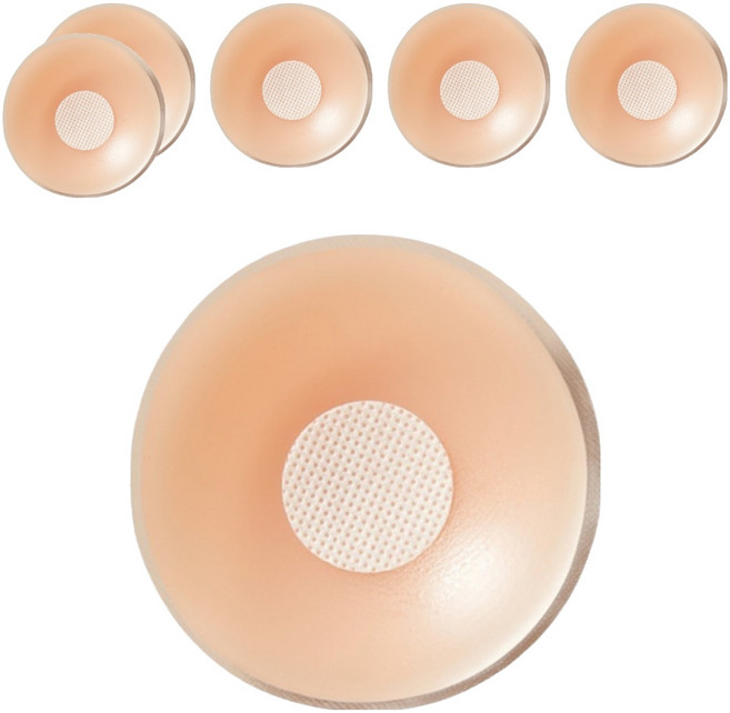 이롭상회 티안나 니플밴드 스킨톤 라운드 누드, 6개