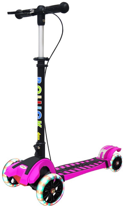 롤릭 스쿠터 서미트 아동 킥보드, 핑크, 1개