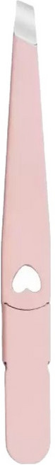바움미루 뷰티 핀셋 하트 9.6cm, 1개, 핑크
