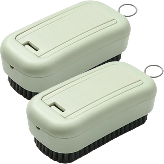 Reddot 紅點生活 二合一多用途高密度可掛清潔刷, 雪松綠, 2個