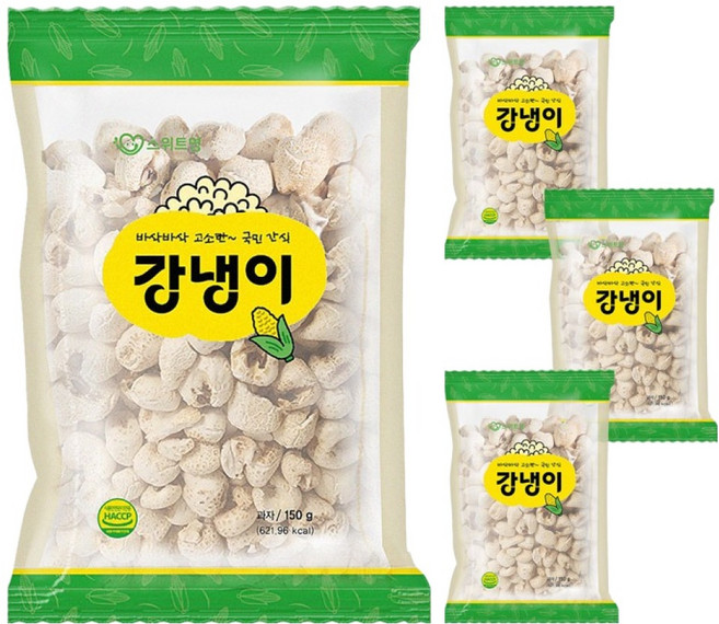 스위트영 강냉이, 150g, 4개