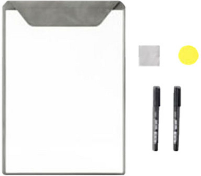 스냅바잇 휴대용 화이트보드 그레이