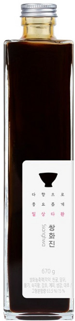 일상다완 허니플라워 대형 쌍화진, 1개입, 1개