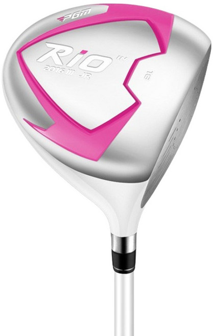 PGM Golf 兒童青少年高爾夫一號木桿 ver3 粉色 身高(135~155cm), 18度, L