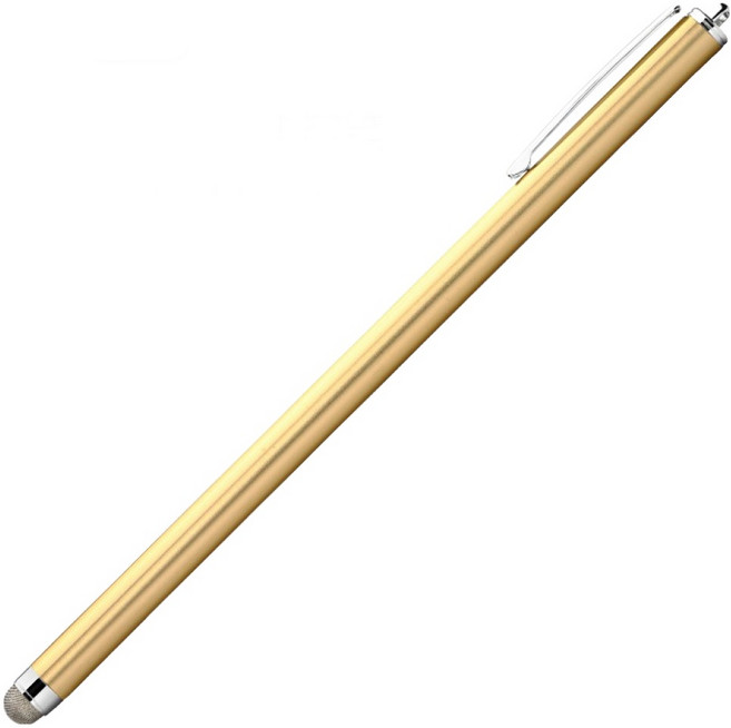 리브에잇 초슬림 메탈 터치펜 18.5cm, 골드, 1개