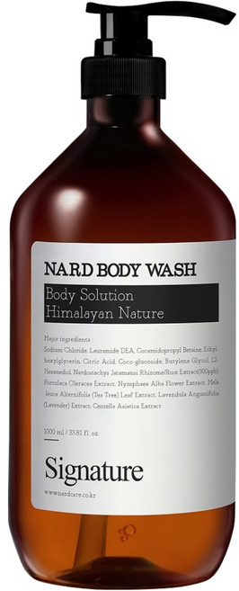 나드 부케가르니 바디워시 시그니처, 1L, 1개