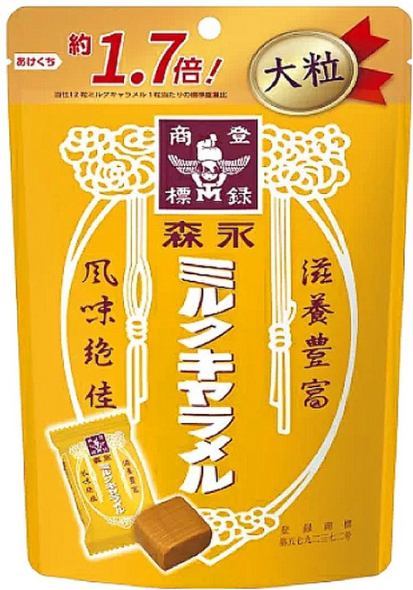 모리나가 밀크 카라멜, 132g, 1개