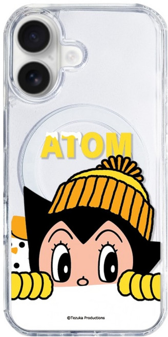 아스트로보이아톰 빼꼼 맥세이프 젤하드 휴대폰 케이스