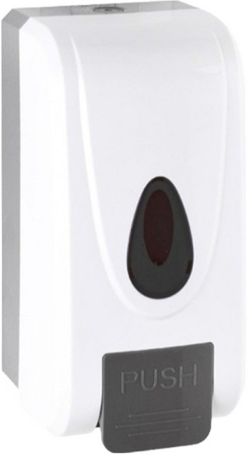 더자카 벽부착 거품 비누케이스 디스펜서 1L, 그레이, 1개