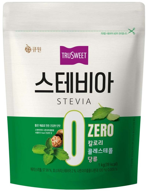 트루스위트 스테비아, 1kg, 1개