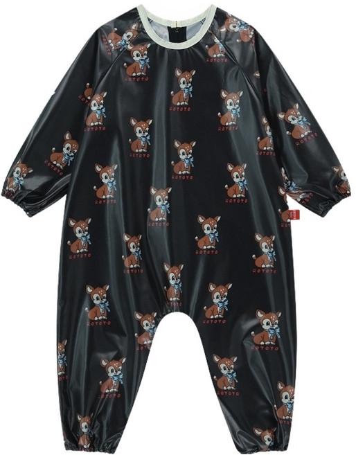 로토토베베 쁘띠 전신 미술가운, 블랙