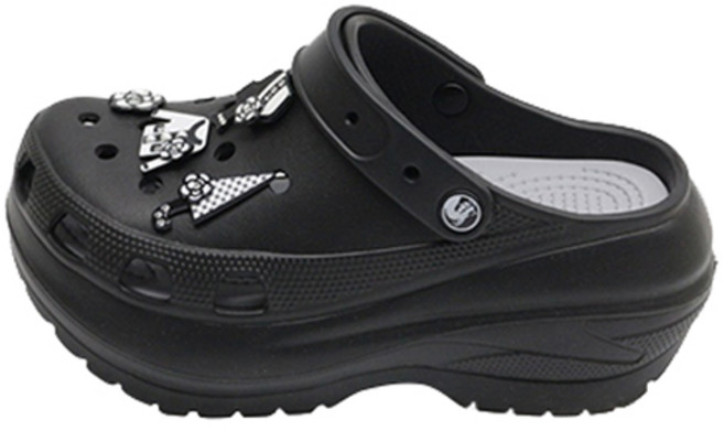 토퍼스 여성용 통굽 패션 키높이 샌들 슬리퍼 하이업 6cm