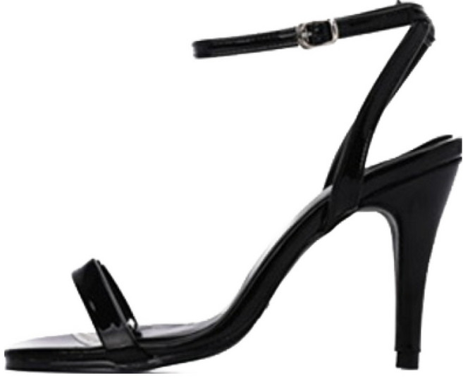 갓슈 90 에나멜홀더 킬힐 수제화 샌들 9cm