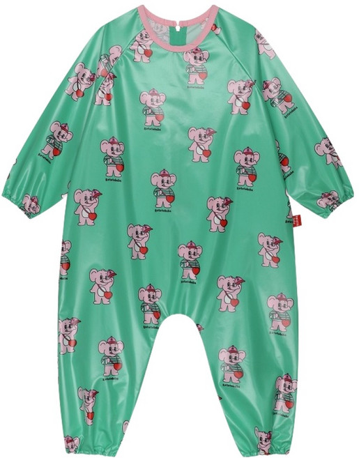 로토토베베 쁘띠 전신 미술가운, 그린