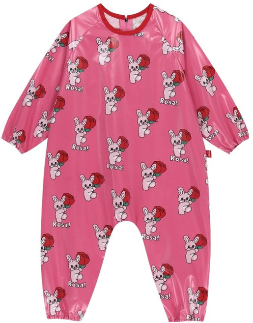 로토토베베 쁘띠 전신 미술가운, 핑크