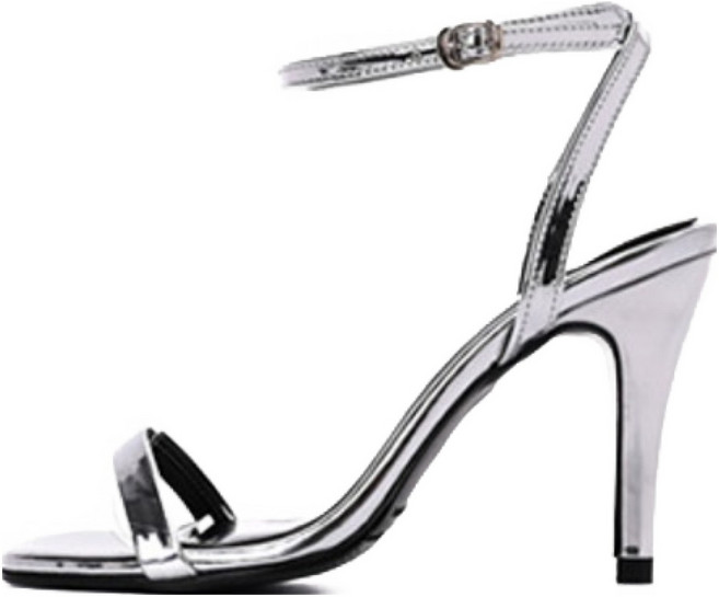 갓슈 90 에나멜홀더 킬힐 수제화 샌들 9cm