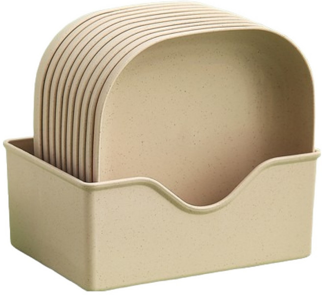 디어엘크 미니 쟁반, 베이지, 1세트