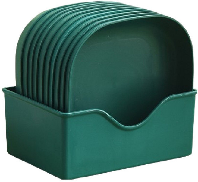 디어엘크 미니 쟁반, 그린, 1세트