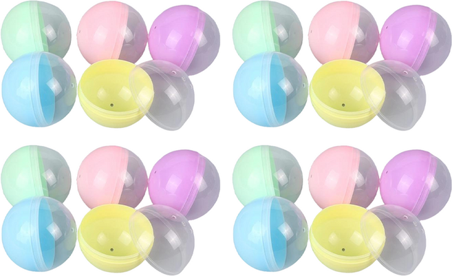 코히모 축제 이번트 파티 뽑기공 75mm 5종 x 4p 세트 5W0355 반투명 마카롱, 1세트