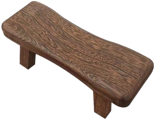 Soul Rich 舒適高級原木頸枕 桂木平枕, 混合顏色