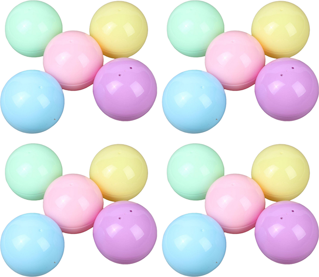 코히모 축제 이번트 파티 뽑기공 75mm 5종 x 4p 세트 5W0355 불투명 마카롱, 1세트