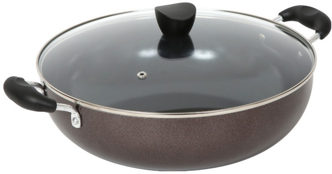 셰프라인 CP 인덕션 IH 세라믹 깊은 전골냄비, 와인색, 1개, 32cm