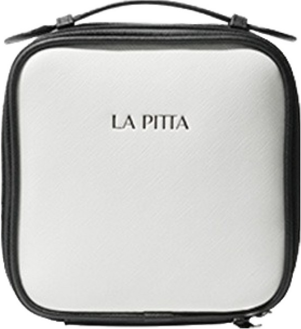 라피타 레더 멀티 파우치 화이트 + 블랙