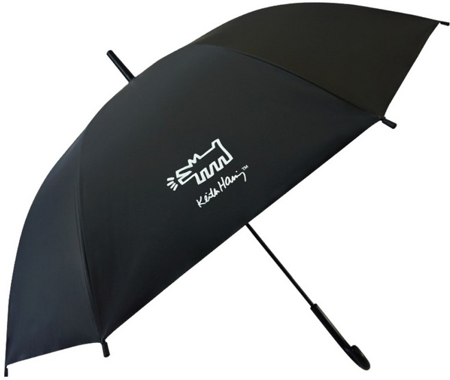 키스해링 60 특허살대 EVA 자동 장우산