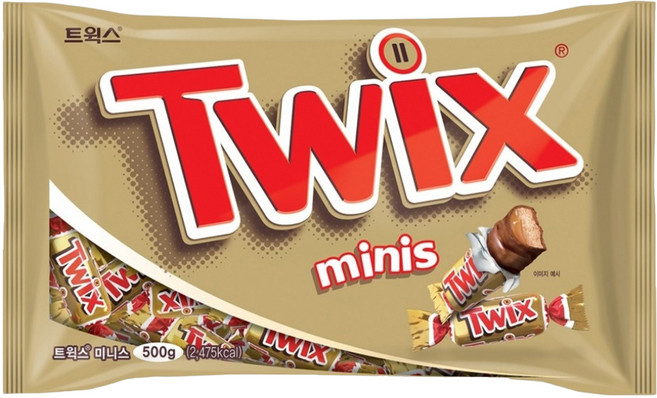 트윅스 미니스 초콜렛, 500g, 1개