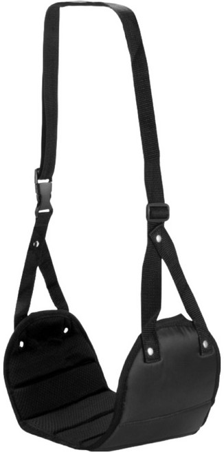 재마로 아웃도어 비행기 기차 자량 사무실 풋 레스트 발해먹 + 파우치 세트, 블랙, 2세트