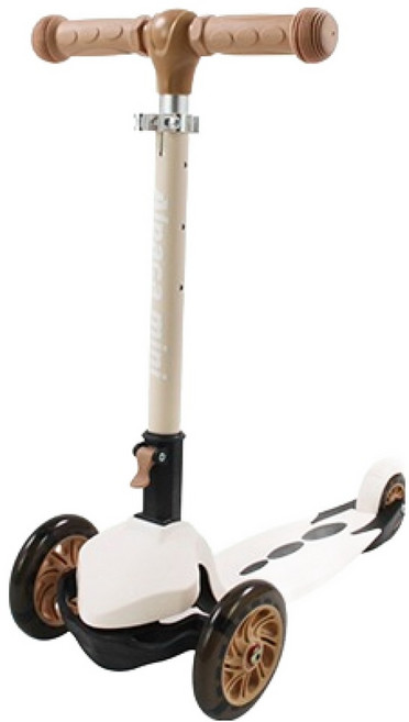 알파카 아동용 뉴 미니 접이식 킥보드, 샌드베이지, 1개