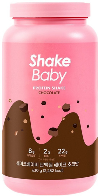 쉐이크베이비 락토컷 프로틴 초코맛, 630g, 1개