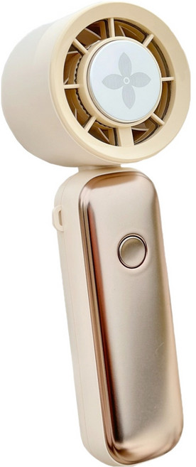 참바디 프리미엄 휴대용 냉각선풍기, CB3-01, 아이보리