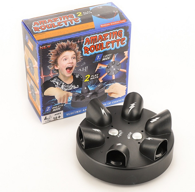 비에이비오 쇼킹 감전 랜덤 룰렛 게임, 혼합색상, 1개