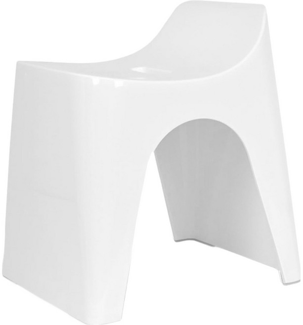 휴바스 일본 높은 욕실의자, 화이트