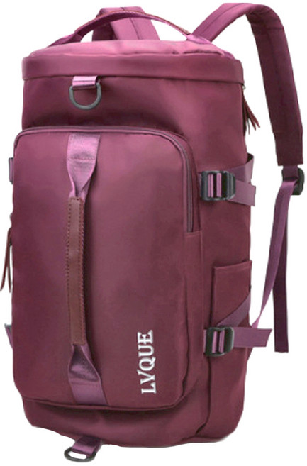 多功能兩用運動旅行包, 深紫色, 1個