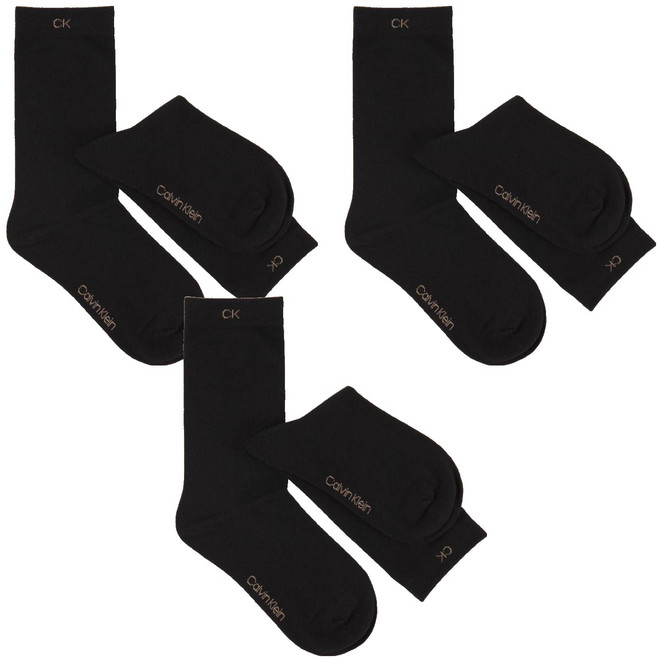 캘빈클라인 피케커프 심리스토 양말 3족