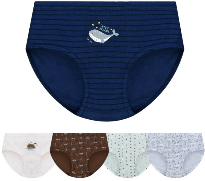 엠알키즈 고래의 꿈 삼각팬티 5종 세트
