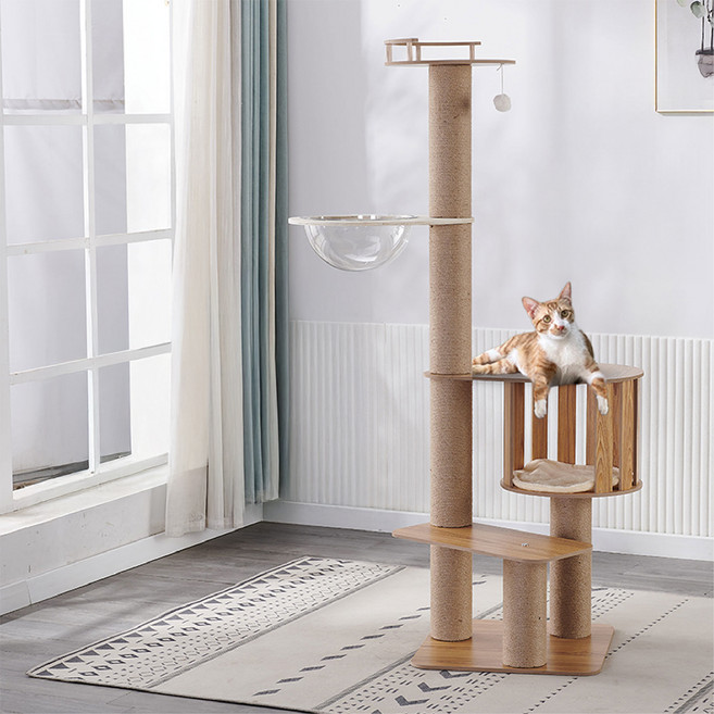 貓跳台, 原木色, 1組