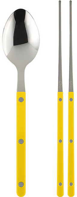 MAISON OBJET Ciel Parve 餐具組, 湯匙 + 筷子, 黃色, 1組