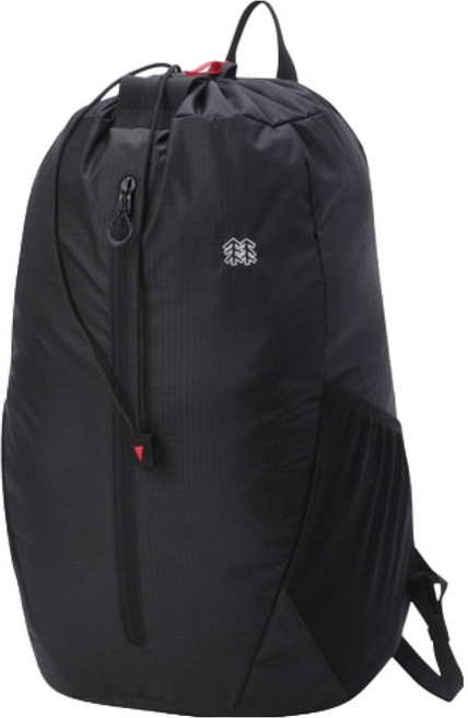 KOLON SPORT 輕量可收納束口後揹包 15L QEBXX25117, 1個, 黑色