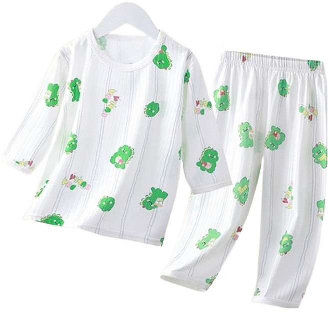 JOYMULTI 兒童七分網眼好眠家居服套裝