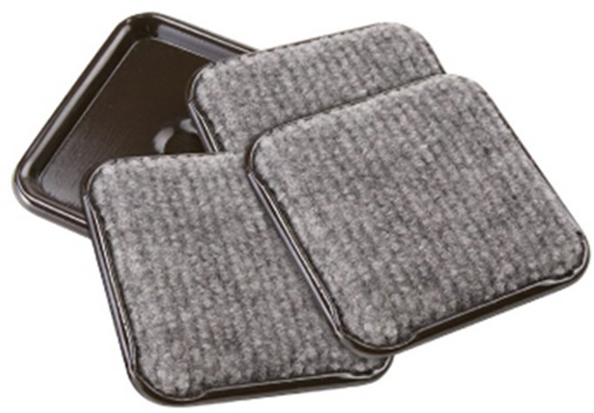 AHOYE 地板保護防刮桌椅腳墊/毛氈墊/止滑墊4件組, 1組