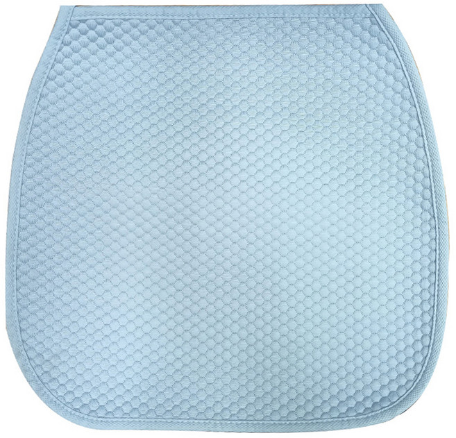 超防滑冰絲涼感坐墊, 藍色