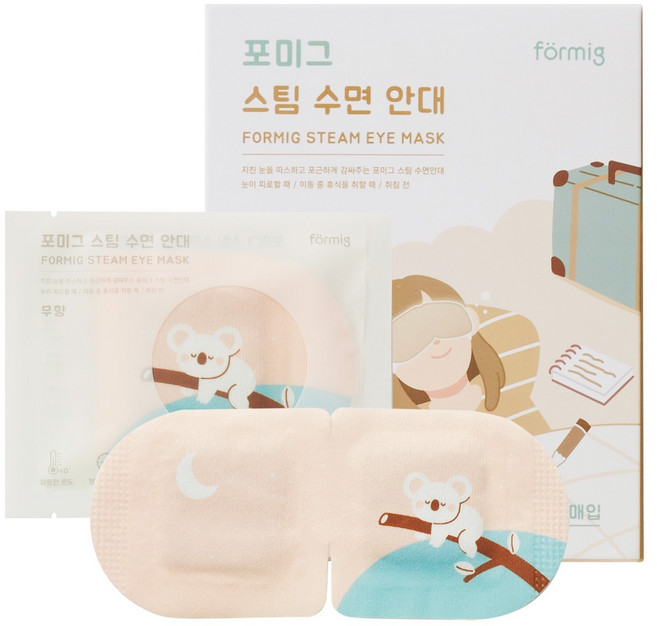 포미그 스팀 수면안대 무향, 10개입, 1개
