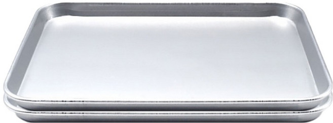 까사베니 알루미늄 직사각 쟁반 민자형, 2개