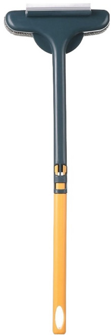 유N아이 방충망 창문 청소 브러쉬 스퀴즈, 옐로우, 1개